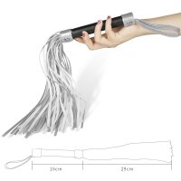 Lovetoy Struggle My Flogger Silber / Schwarz