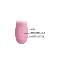 Pretty Love Truman G-Punkt Vibrator mit Rotation rosa