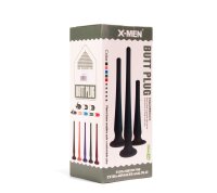 X-MEN Analplug L Schwarz Stab 4 cm