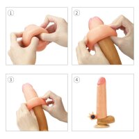 Lovetoy Add 2 Silikone Extender vibrierend