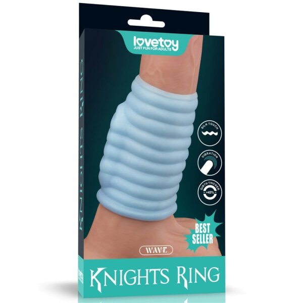 Lovetoy vibrierende Penish&uuml;lle Blau