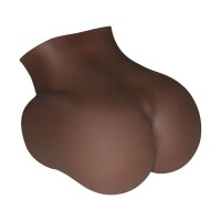XR-Brands Masturbator 2 s&uuml;&szlig;e L&ouml;cher Braun