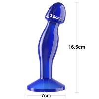 Lovetoy Flawless Clear Prostate Plug Blue 3,9 cm