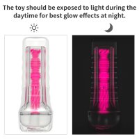 Lovetoy Lumino Play Masturbator - Pink Glow