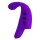 Pretty Love Gorgon Fingering Vibrator black