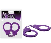 Sex Extra - Metal Cuffs Purple