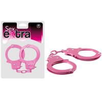 Sex Extra - Metal Cuffs Pink