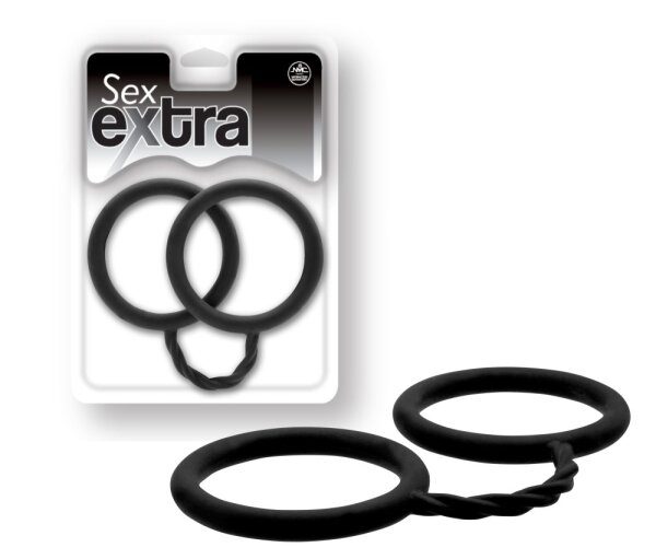 Sex Extra - Silicone Cuffs Black