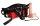 Sexxbian 6" Vibrating Dong & Harness