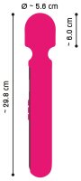 You2Toys- Pink Sunset Wand Vibrator Display