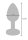 TOYTOY The Glider Vibro Anal Plug silber L 4,1 cm