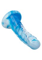 CalExotics Twisted Ribbed Probe Blue 14 cm