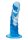 CalExotics Twisted Ribbed Probe Blue 14 cm