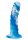 CalExotics Twisted Ribbed Probe Blue 14 cm