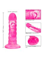 CalExotics Twisted Ribbed Probe Pink 14 cm