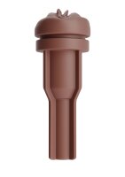 Autoblow AI Ultra Vagina Sleeve dunkler Hautton