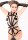 Kinky Diva Spider Harness Body black one size fits all