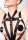 Kinky Diva Spider Harness Body black one size fits all
