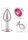 CalExotics Jewel Large Rose Plug 3,25 cm