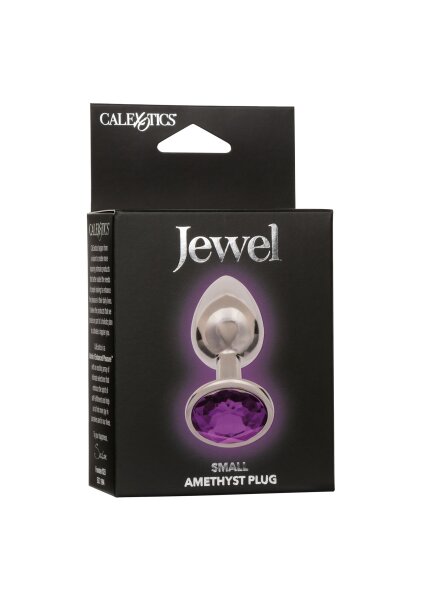 CalExotics Jewel Large Amethyst Plug 3,25 cm