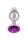 CalExotics Jewel Large Amethyst Plug 3,25 cm