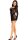 Leg Avenue Minikleid mit sexy langen Handschuh&auml;rmeln Onesize schwarz