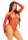Leg Avenue Crotchless Teddy with halter red O/S