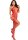 Leg Avenue Netz Bodystocking mit Herzen Onesize rot