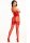 Leg Avenue Netz Bodystocking mit Herzen Onesize rot