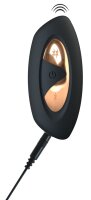 XOUXOU E-Stim Reizstrom Vibro Ei mit Fernsteuerung schwarz