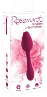 You2Toys Rose Red Flexible G-Spot Vibrator Rose Red