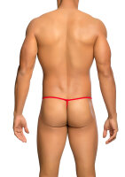 MOB Sheer T-Back Thong rot S/M - L/XL