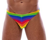 Mens Thong Rainbow S - 2XL