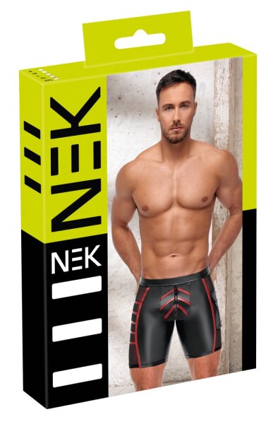 NEK - Mens Shorts Black/Red S