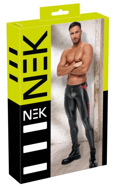 NEK - Mens Pants Black/Red S