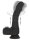 Naked Addiction shock vibrator with suction cup strap-on compatible black
