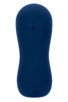 Playboy Gusto sucking, vibrating stroker blue