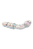 Playboy Juwel Doppelseitiger Glasdildo transparent