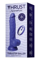 FemmeFun Vibrator Thruster Baller Dunkel-Lila