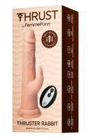 FemmeFun Vibrator Thruster Rabbit Nude