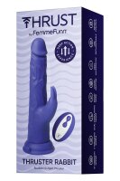 FemmeFun Vibrator Thruster Rabbit Dunkel-Lila
