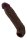 Shaft penis sheath mahogany 19.8 cm