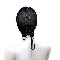 Lace Hood Shiny Diamonds