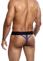 MaleBasics Neon Thong Blue S - XL