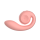 Snail Vibe Gizi Vibrator Peachy pink