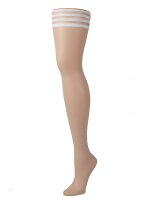 Kixies Ashley hold-up stockings white S