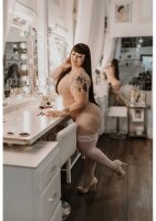 Kixies Ashley hold-up stockings white S
