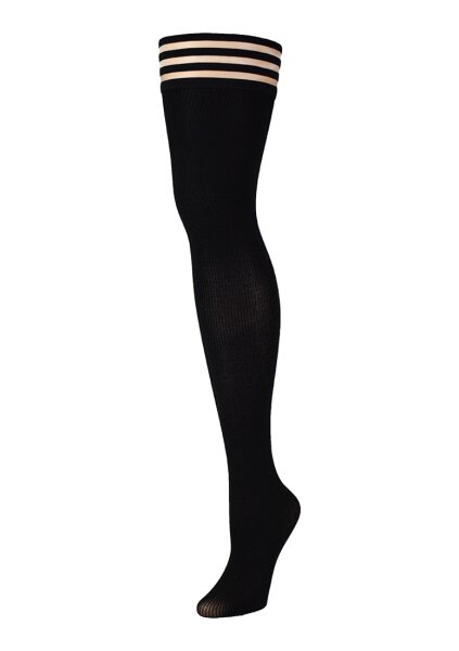 Kixies Dana Lynn opaque stockings black S