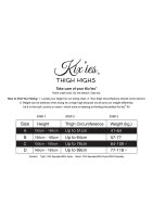 Kixies Lois hold-up stockings with center back seam black S