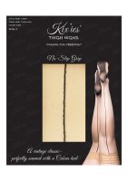 Kixies Ruby hold-up stockings with black center back seam skin-colored S